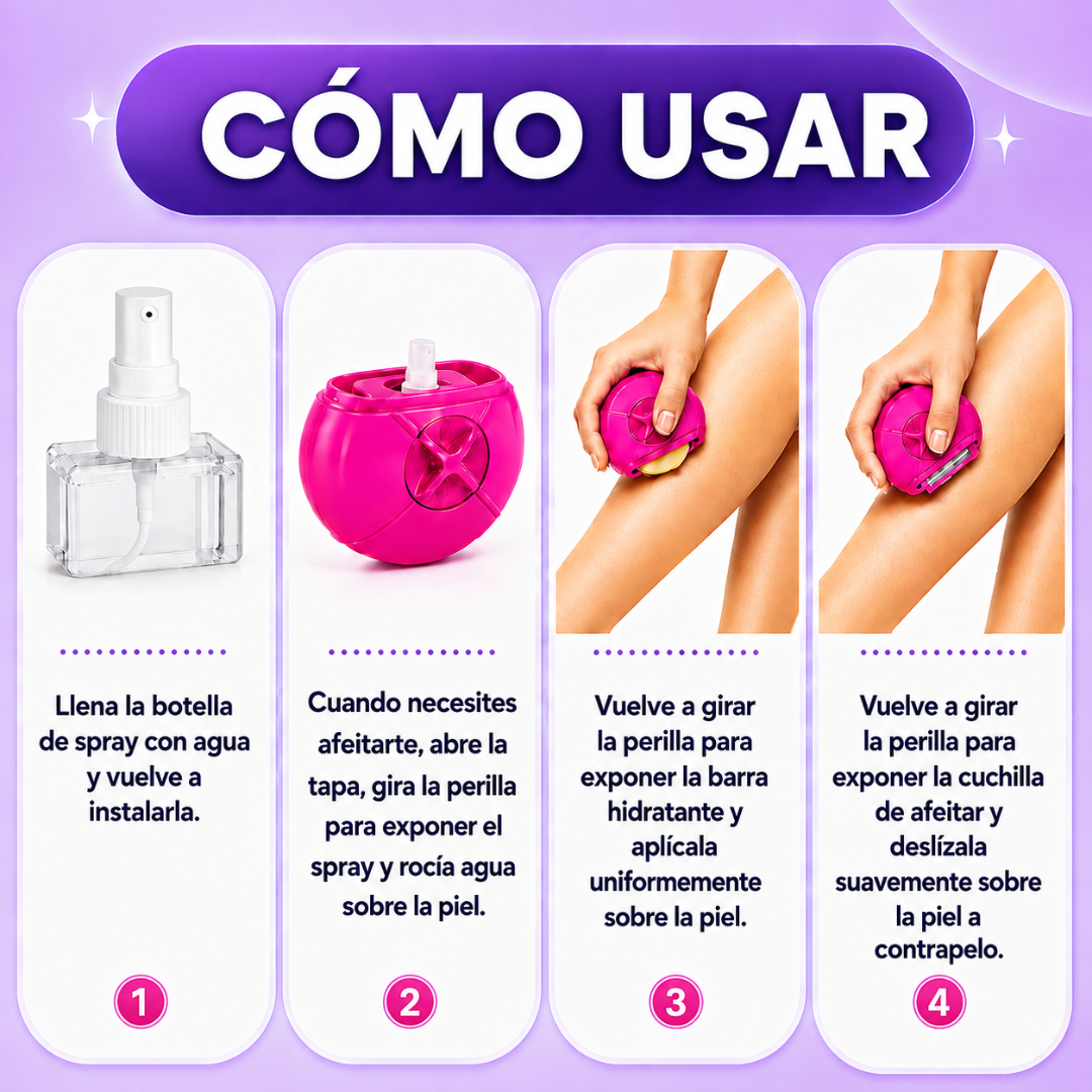 Maquinilla de bolso 3 en 1
